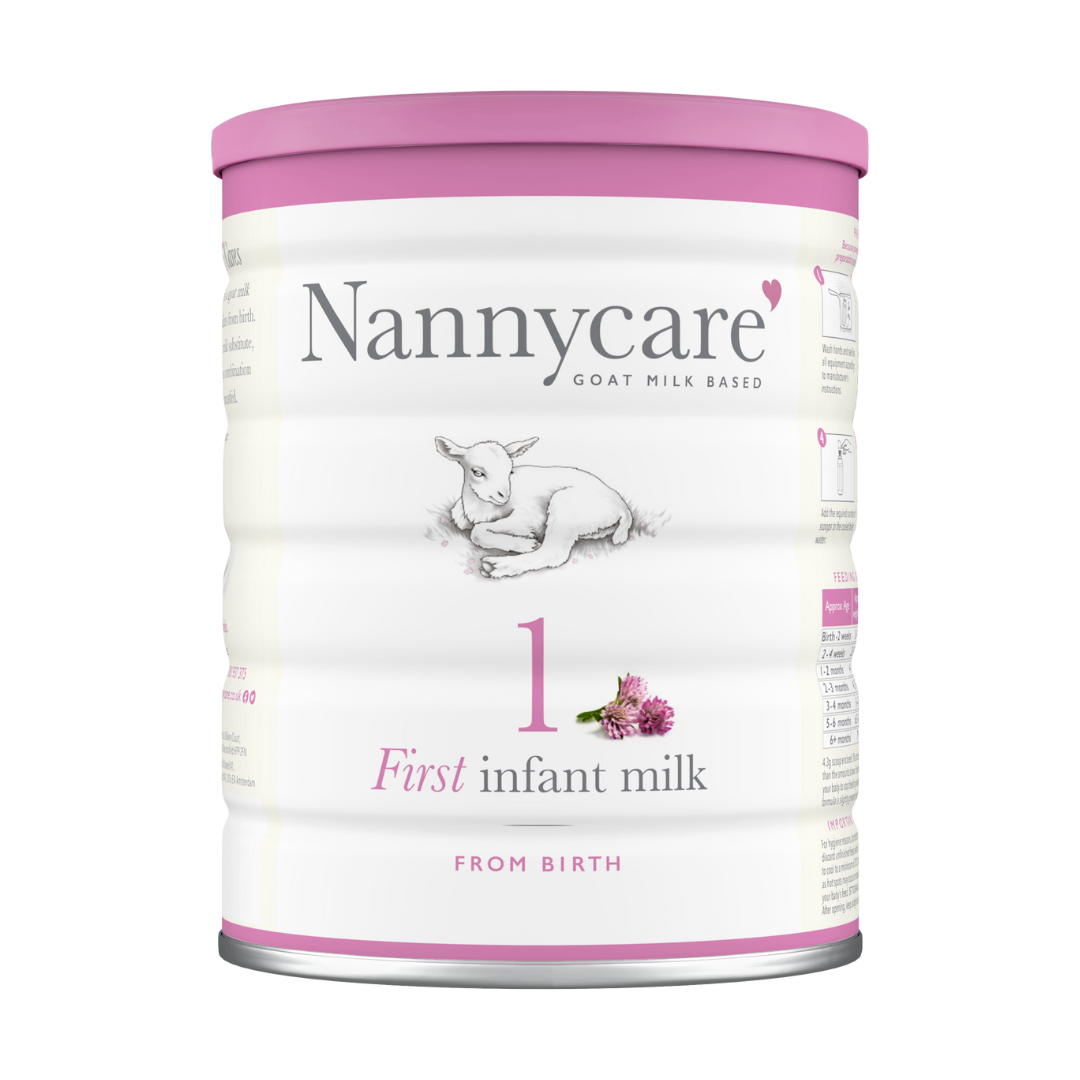 Nannycare 1 Goat Milk Based First Infant, 0-6 Months 900g