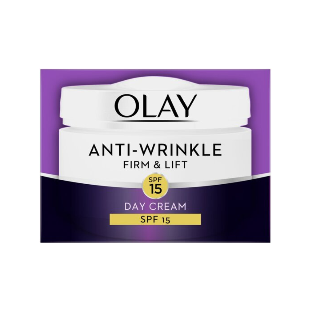 Olay Anti Wrinkle SPF 15 Firm & Lift Moisturiser Day Cream 50Ml