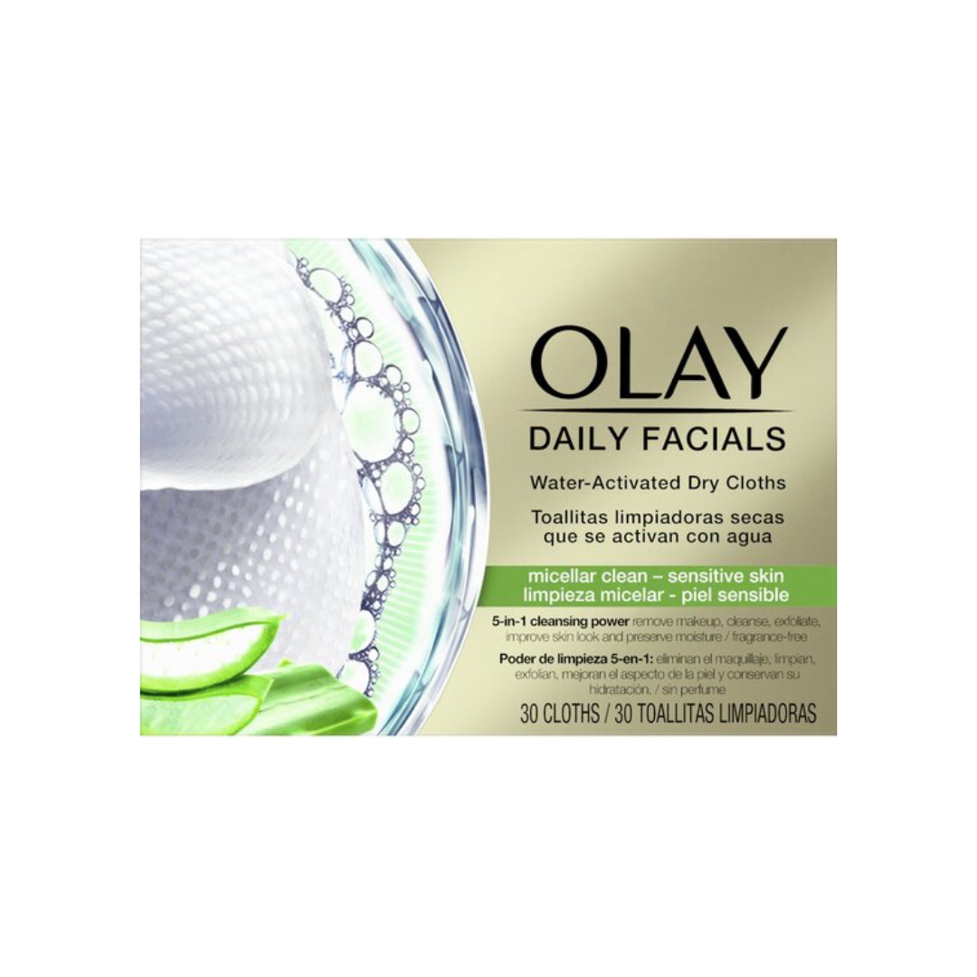 Olay Daily Facials Cloths Sensitive 30 Cloths