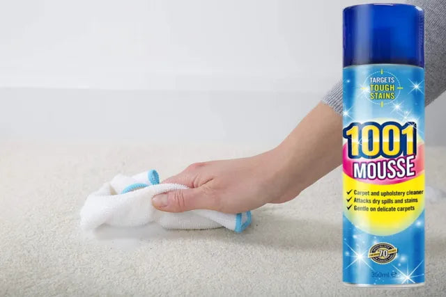 1001 Mousse Carpet Cleaner