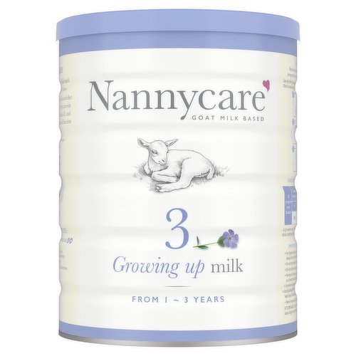 Nannycare 3 Goat Milk Based Growing Up Milk From 1 - 3 Years 900G
