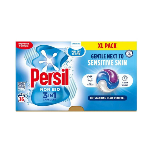 Persil Non Bio 3 in 1 Laundry Pods 36W