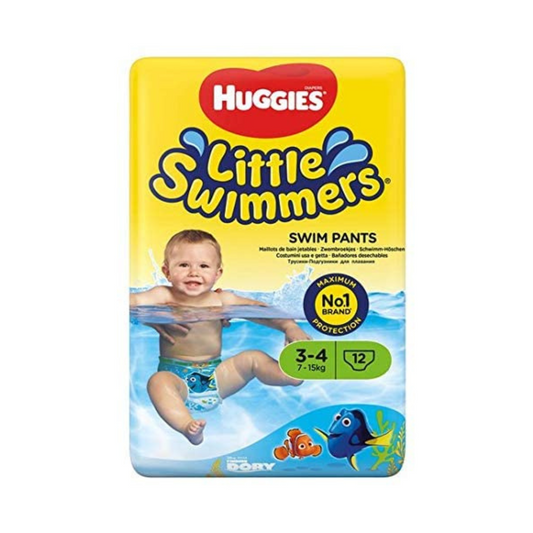 Huggies Little Swimmers 12 Swim Pants Size 3-4, 7-15kg