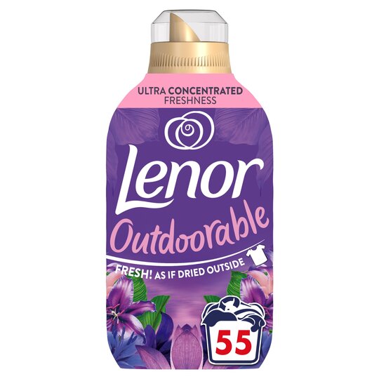 Lenor Outdoorable Moonlight Lily Fabric Conditioner 55 washes 770Ml