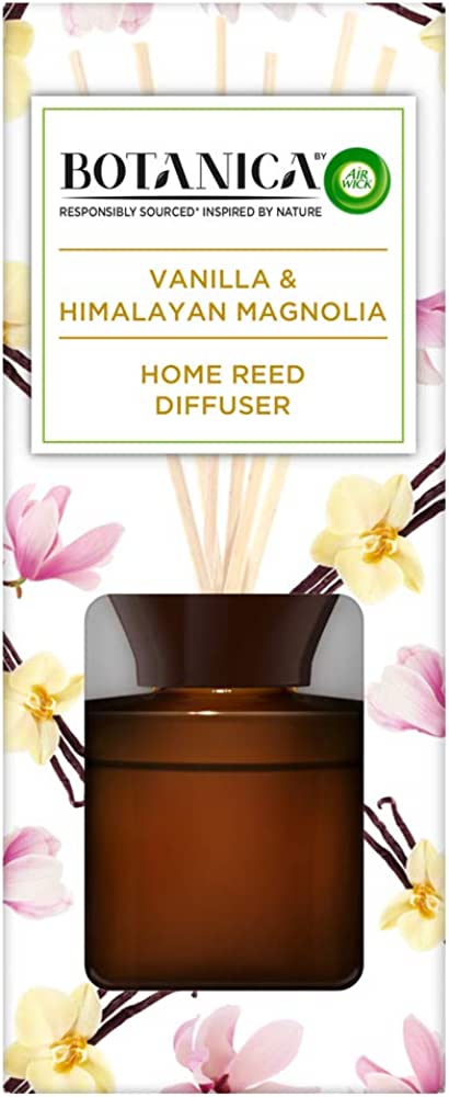 Botanica Vanilla and Himalayan Magnolia Home Reed Diffuser 80ml