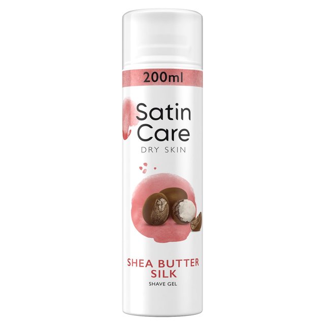 Satin Care Dry Skin Shea Butter Shave Gel 200ml