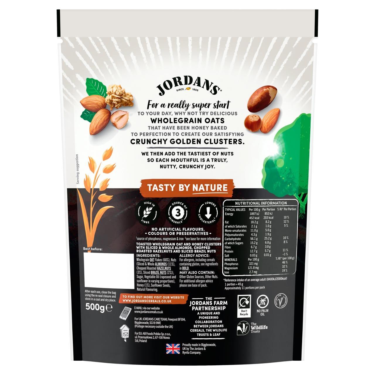 Jordans Super Nutty Granola Breakfast Cereal 500g