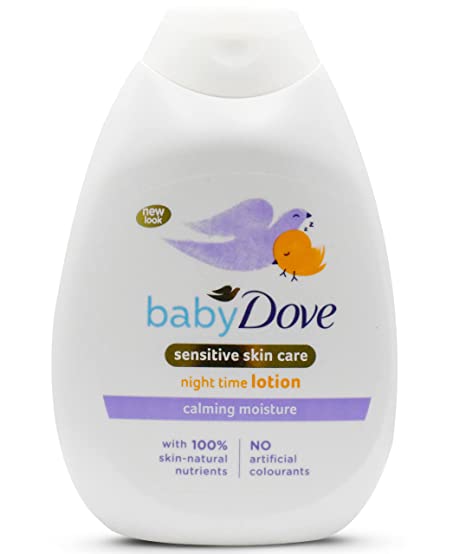 Baby Dove, Night Time Lotion for Sensitive Skin, Calming Moisture - 400 ml