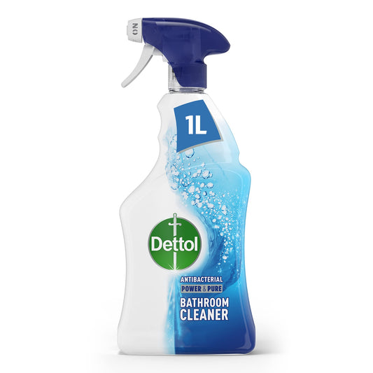Dettol Power & Pure Bathroom Spray Fresh Mountain Spring  1L
