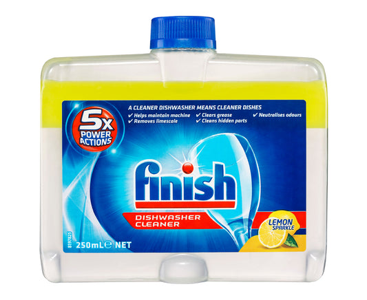 Finish Lemon Sparkle Dishwasher Cleaner,250ml