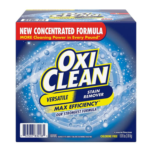 Oxi Clean Stain Remover Max Efficiency Stain Remover Powder, 3.66 kg