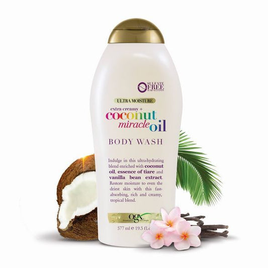 OGX Extra Creamy + Coconut Miracle Oil Body Wash