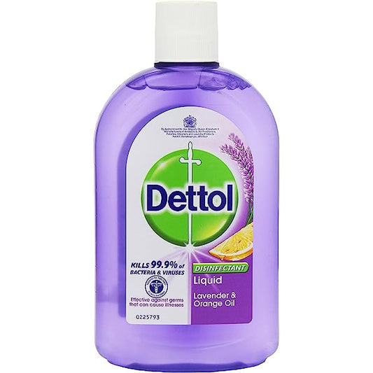 Dettol Disinfectant Liquid 500 ml - Lavender and Orange Oil