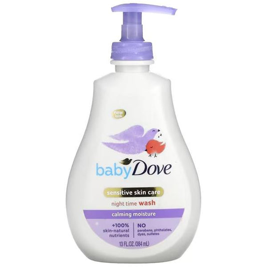 Baby Dove sensitive skin care night time wash