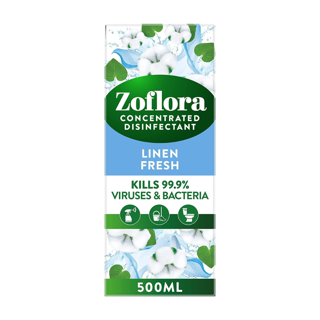 Zoflora Multipurpose Concentrated Disinfectant Linen Fresh 500Ml