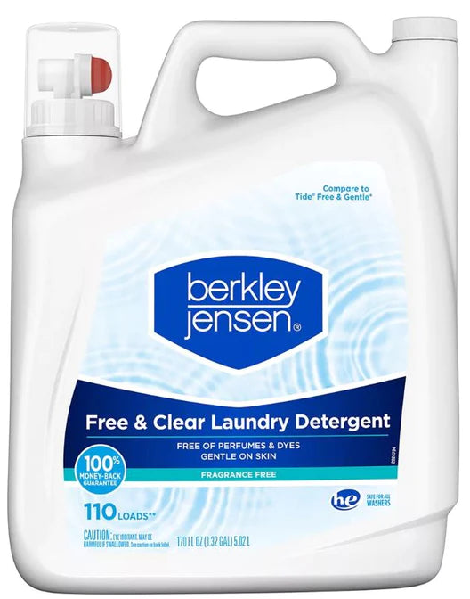 Berkley Jensen Free & Clear Liquid Laundry Detergent