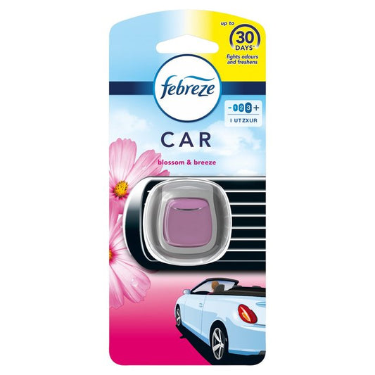 Febreze Car Clip Air Freshener Blossom & Breeze 2ml