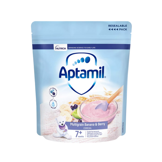 Aptamil Multigrain Banana & Berry Porridge Baby Cereal 7+ Months 200g