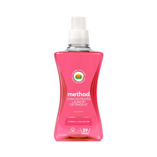 Method Concentrated Laundry Detergent, Peony Blush, 39 Washes