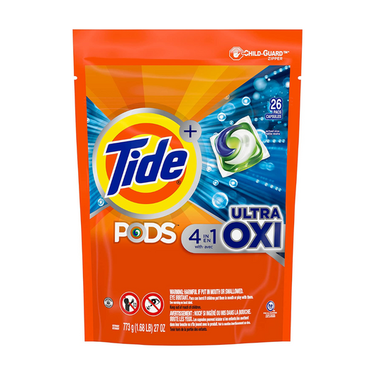 Tide PODS Ultra Oxi Laundry Detergent 26 Pacs