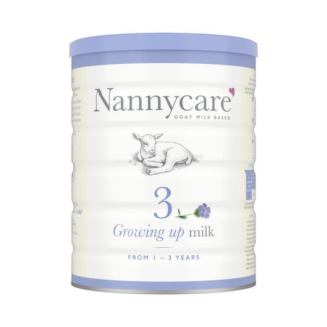 Nannycare 3 Goat Milk Based Toddler Milk From 1 - 3 Years 900G