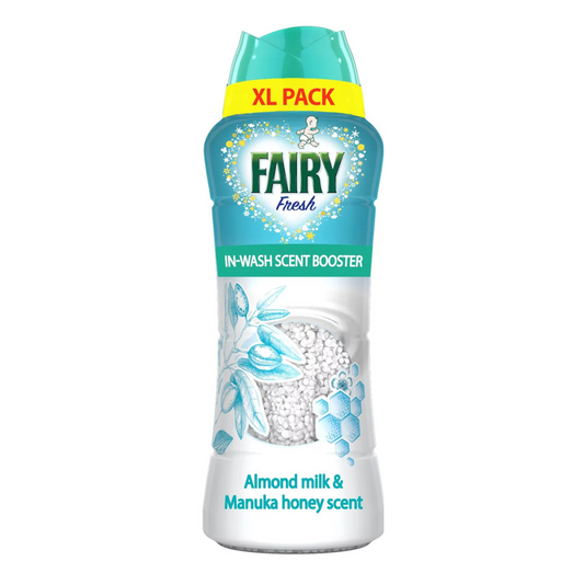 Fairy Fresh In Wash Scent Booster Almond Milk & Manuka Honey 495g