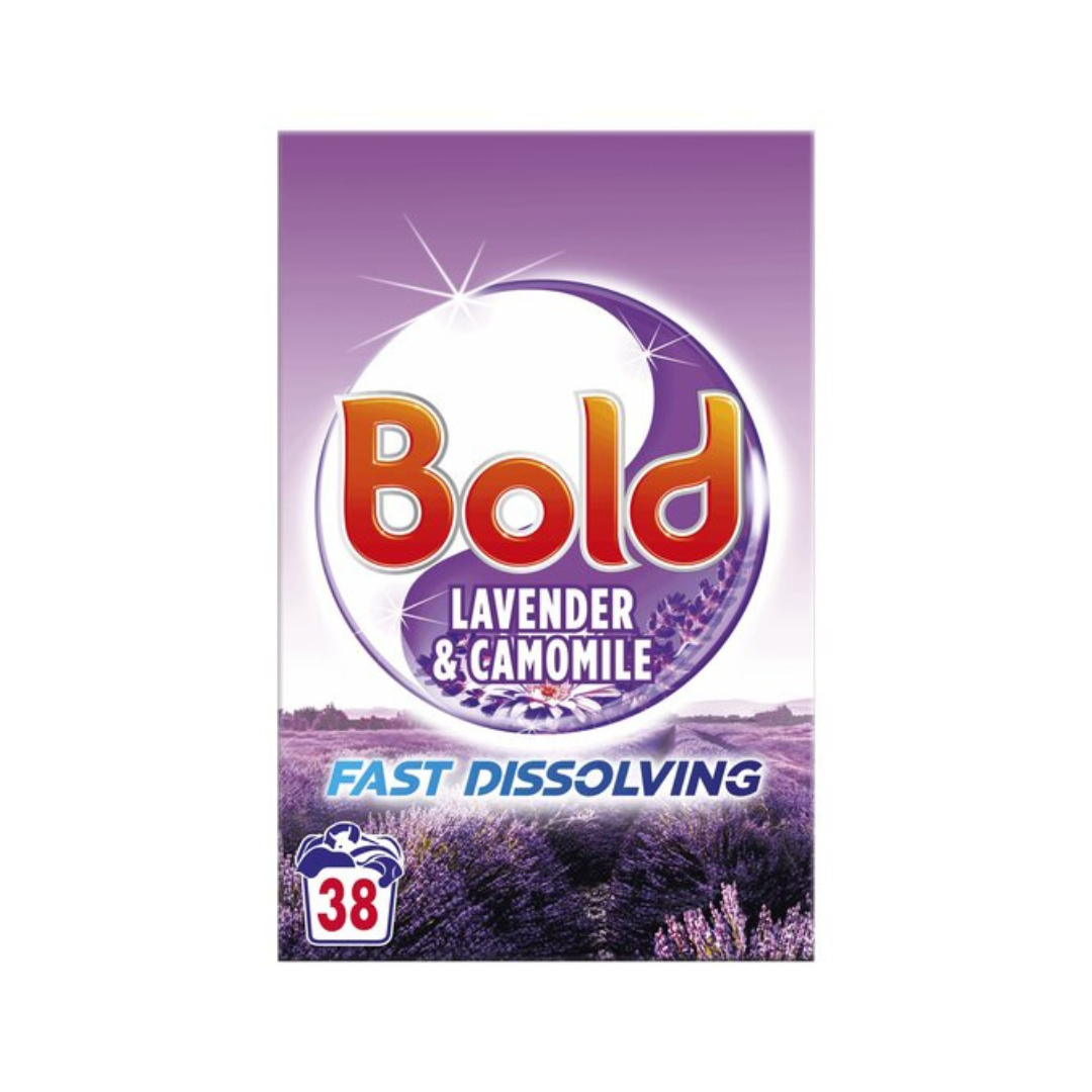 Bold Washing Powder Lavender & Camomile 38 Washes 2.47Kg