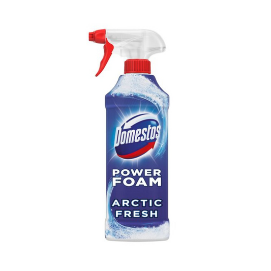 Domestos Power Foam Bathroom Cleaner Artic Fresh 450Ml