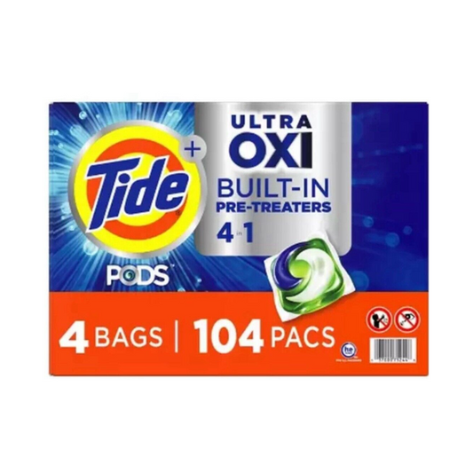 Tide Original Pods Ultra Oxi 104 pacs