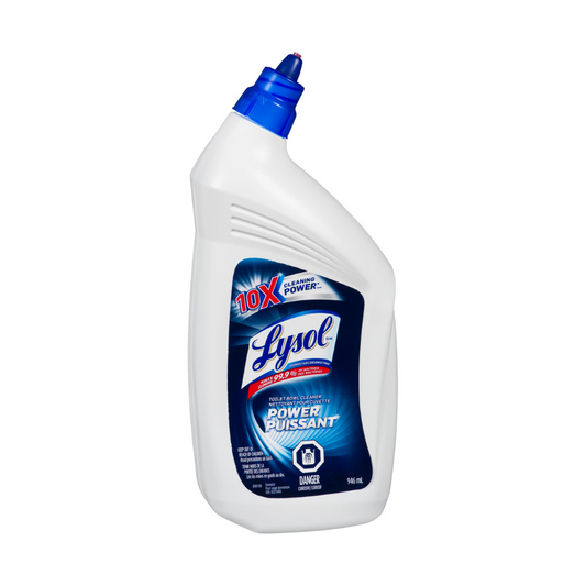 Lysol Toilet Bowl Cleaner, Power, 10X Cleaning Power 946ml