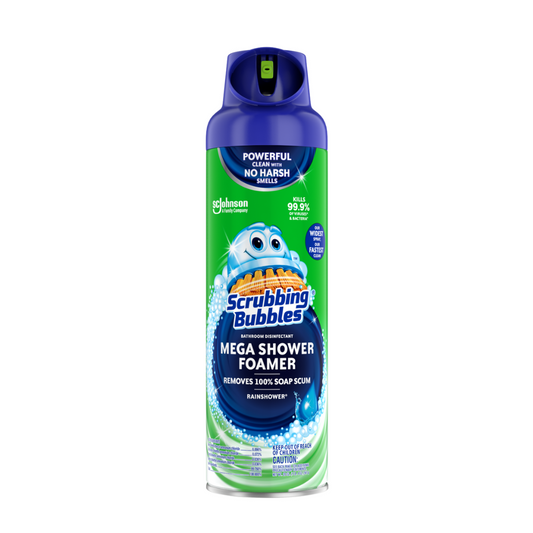 Scrubbing Bubbles® Bathroom Disinfectant Mega Shower Foamer Aerosol