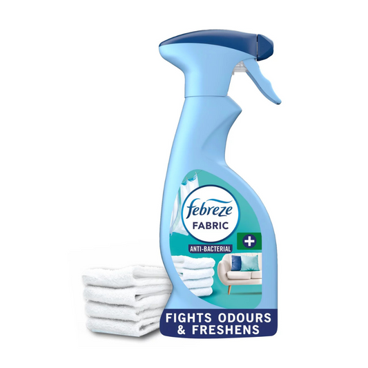 Febreze Antibacterial Fabric Refresher Spray Fresh Linen 375Ml