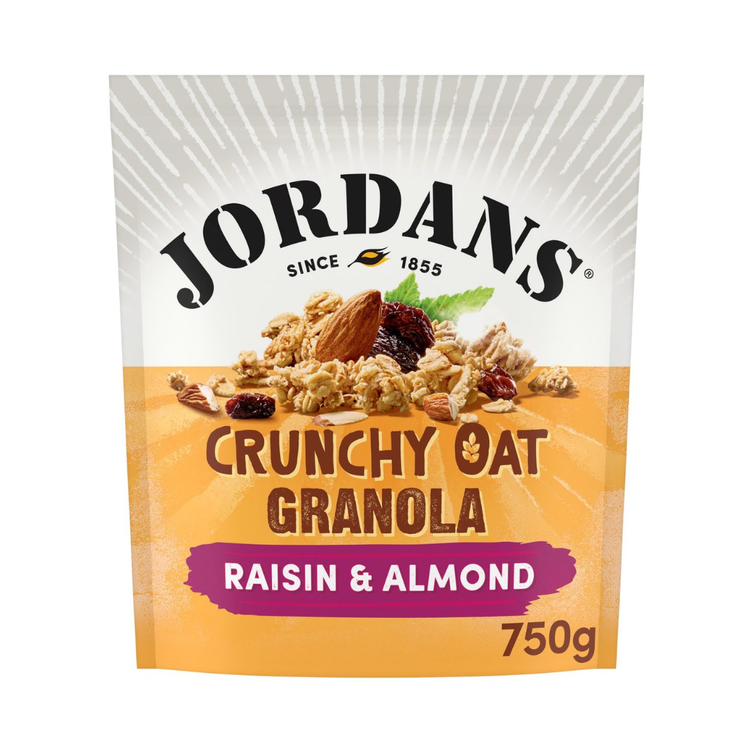 Jordans Crunchy Oat Raisin & Almond Granola Breakfast Cereal 750g