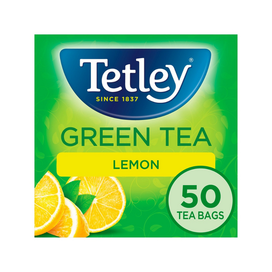 Tetley Green & Lemon 50 Tea Bags 100g