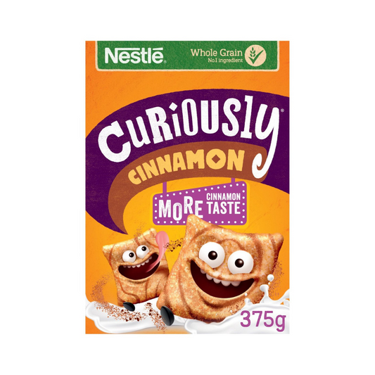 Nestle Curiously Cinnamon Cereal 375g