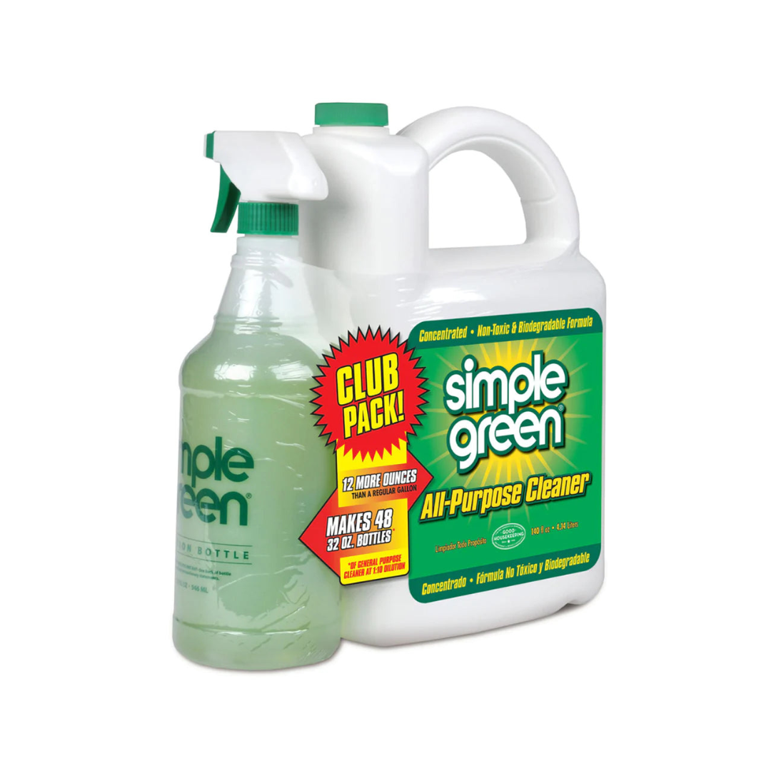 Simple Green All-Purpose Cleaner (140 oz. Refill + 32 oz. Trigger Spray)