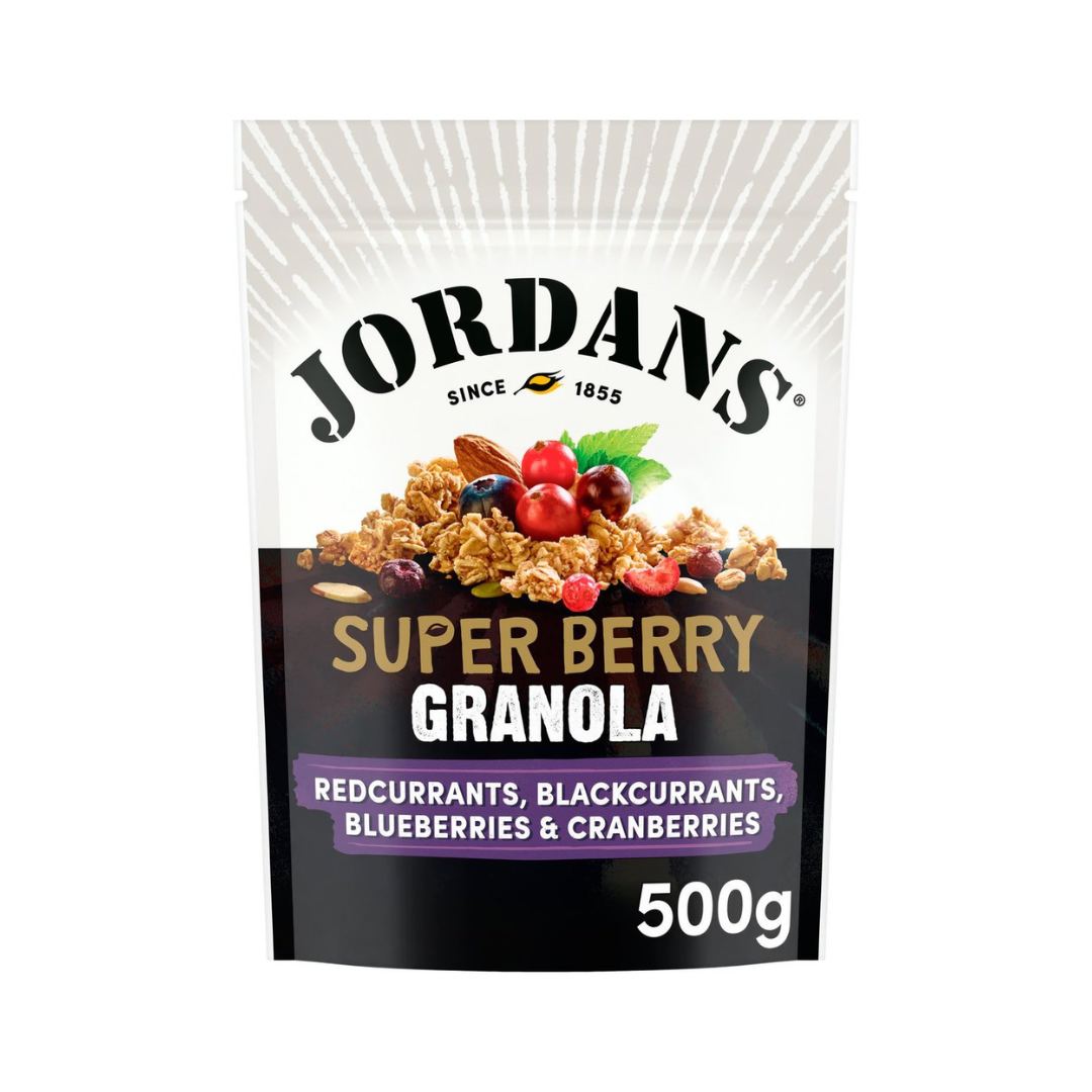 Jordans Super Berry Granola Breakfast Cereal 500g