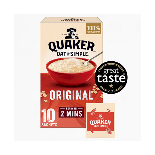 Quaker Oat So Simple Original Porridge Sachets 270g