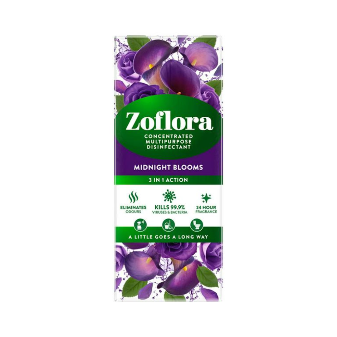 Zoflora Concentrated Multipurpose Disinfectant Midnight Blooms 500ml