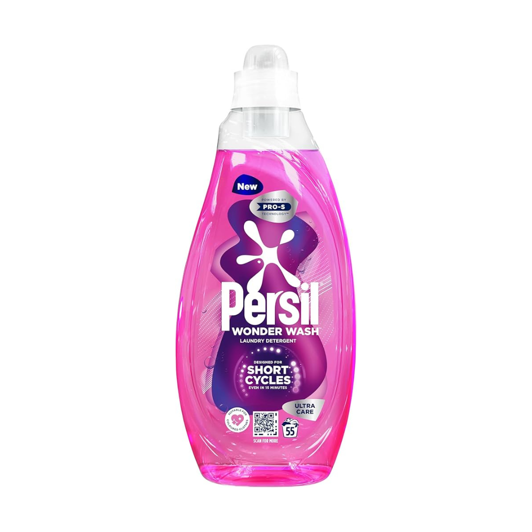 Persil Wonder Wash Ultra Care Laundry Liquid Detergent 55w