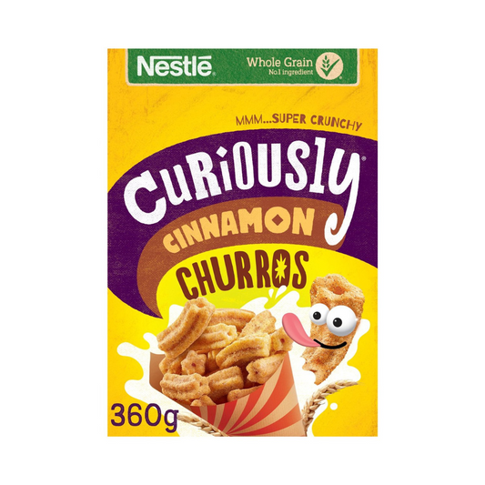 Nestle Curiously Cinnamon Churros Cereal 360g