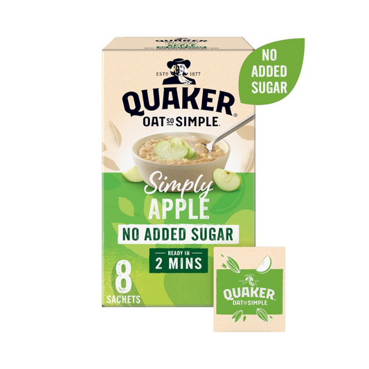 Quaker Oat So Simple Simply Apple Porridge Sachets 271g