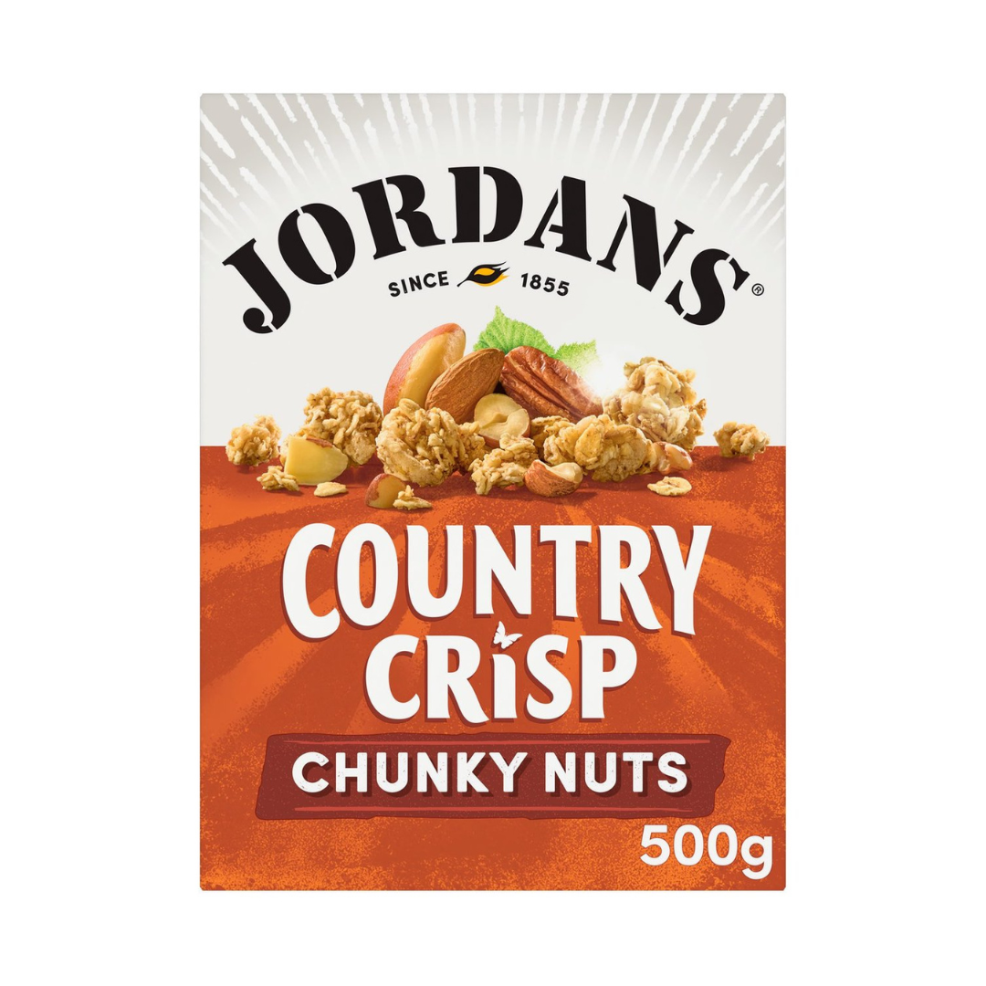 Jordans Country Crisp Breakfast Cereal with Chunky Nuts 500g