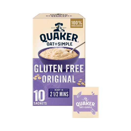 Quaker Oat So Simple Gluten Free Porridge Sachets 350g