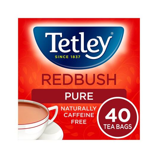 Tetley Redbush Pure 40 Tea Bags 100g