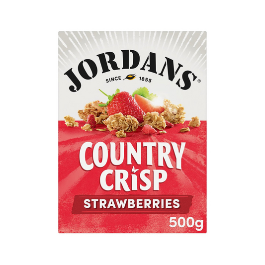 Jordans Country Crisp Breakfast Cereal with Sun-Ripe Strawberries 500g