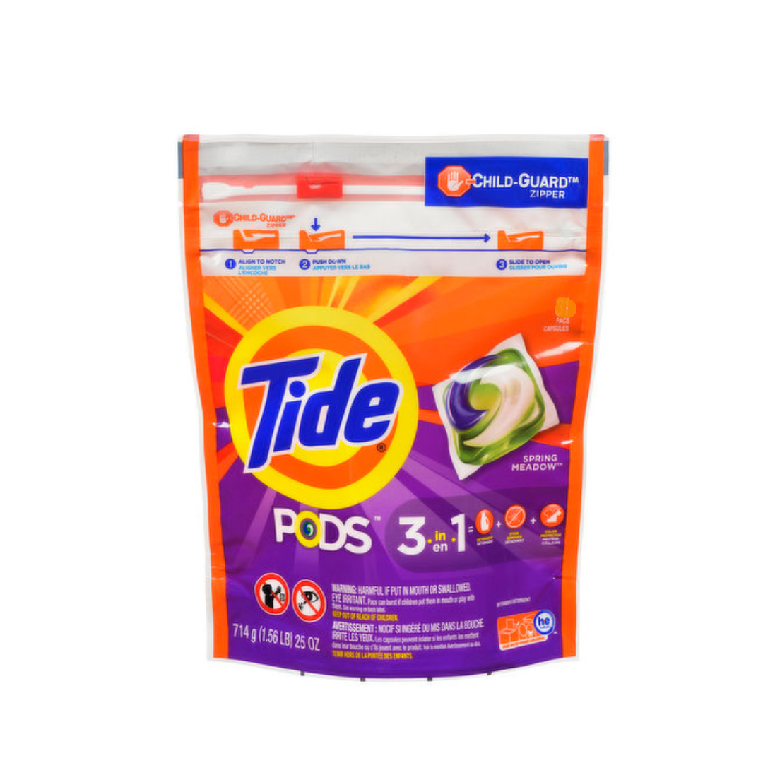 Tide 3in1 Laundry Detergent Pods Spring Meadow 39 Pacs