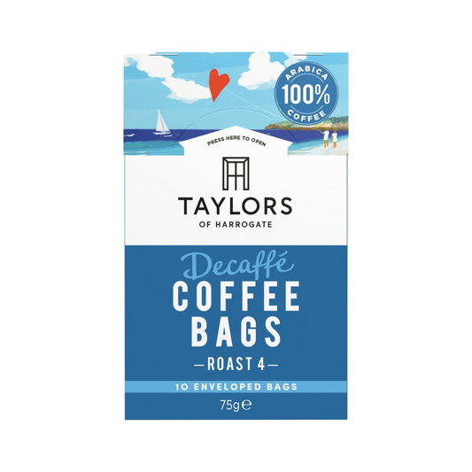 Taylors of Harrogate Decaff 10 Coffee Bags 75g