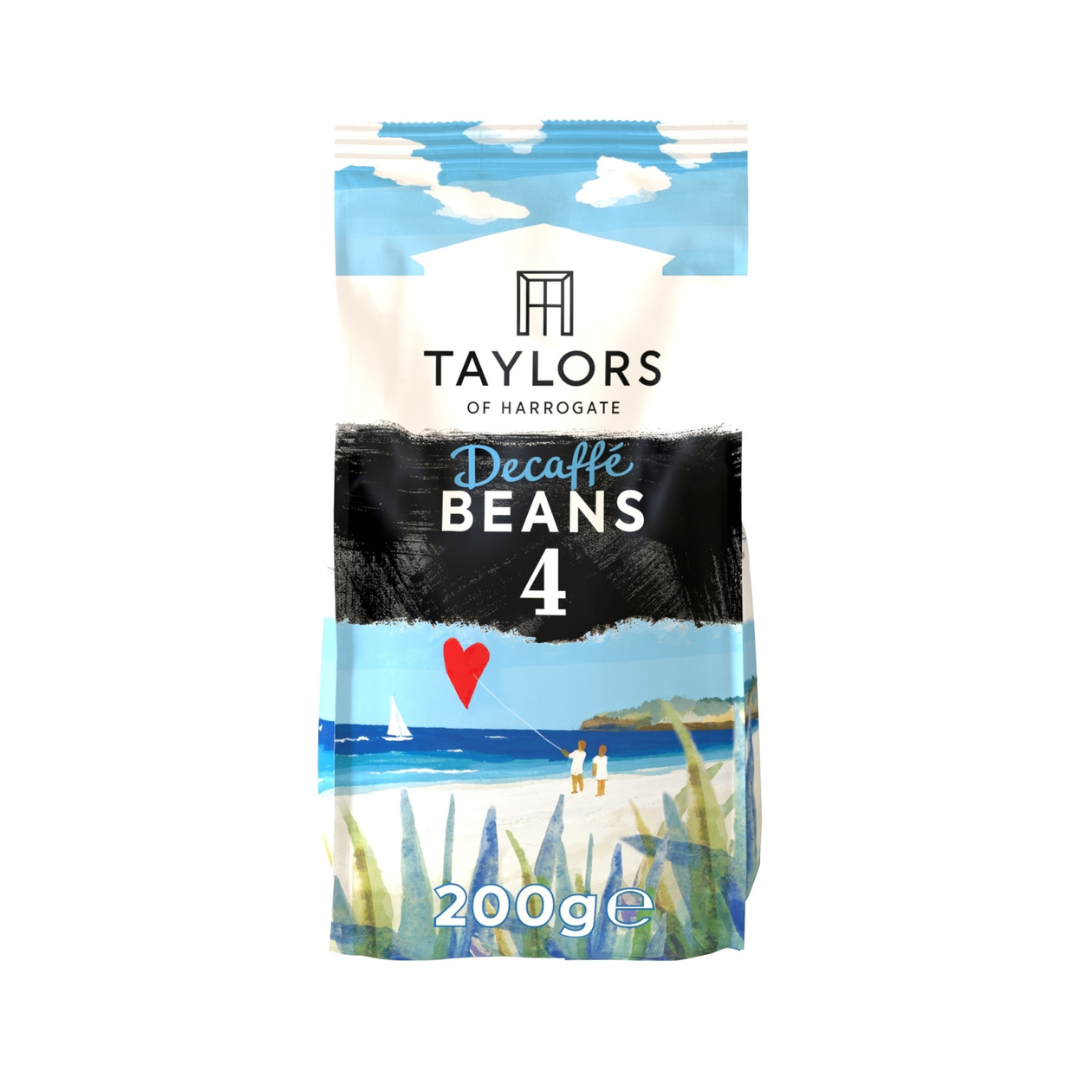 Taylors Decaffe Coffee Beans 200g