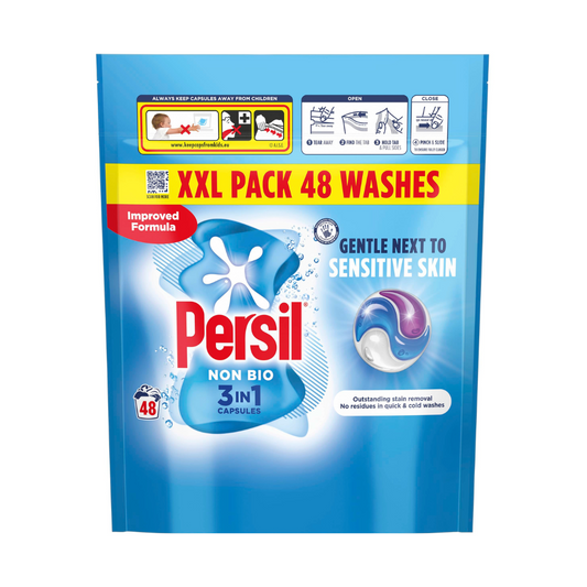 Persil Non-Bio 3 in 1 Laundry Pods 48w